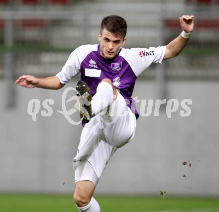 Fussball Regionalliga. SK Austria Klagenfurt gegen Pasching. Darko Vasic (Klagenfurt). Klagenfurt, 15.9.2012. 
Foto: Kuess

---
pressefotos, pressefotografie, kuess, qs, qspictures, sport, bild, bilder, bilddatenbank