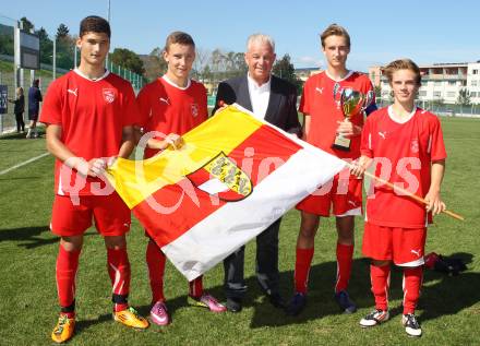 Drei Regionen Jugendspiele. Fussball. Reinhard Tellian. Klagenfurt, am 14.9.2012. Klagenfurt, am 14.9.2012.
Foto: Kuess
---
pressefotos, pressefotografie, kuess, qs, qspictures, sport, bild, bilder, bilddatenbank