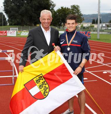 Drei Regionen Jugendspiele. Leichtathletik. Reinhard Tellian, Maximilian Geier. Klagenfurt, am 14.9.2012. Klagenfurt, am 14.9.2012.
Foto: Kuess
---
pressefotos, pressefotografie, kuess, qs, qspictures, sport, bild, bilder, bilddatenbank