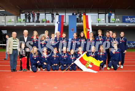 Drei Regionen Jugendspiele. Mannschaft Leichtathletik. Klagenfurt, am 14.9.2012. Klagenfurt, am 14.9.2012.
Foto: Kuess
---
pressefotos, pressefotografie, kuess, qs, qspictures, sport, bild, bilder, bilddatenbank