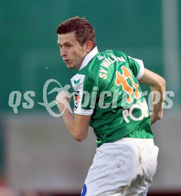 Fussball Regionalliga. VSV gegen SV Wallern. Horst Haidacher (Wallern). Villach, 20.8.2012.
Foto: Kuess
---
pressefotos, pressefotografie, kuess, qs, qspictures, sport, bild, bilder, bilddatenbank