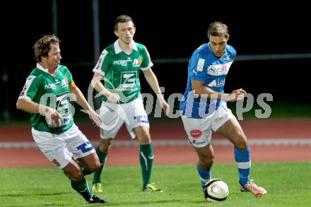 Fussball Regionalliga. VSV gegen SV Wallern. Marco Reich, (VSV), Herwig Drechsel (Wallern). Villach, 20.8.2012.
Foto: Kuess
---
pressefotos, pressefotografie, kuess, qs, qspictures, sport, bild, bilder, bilddatenbank