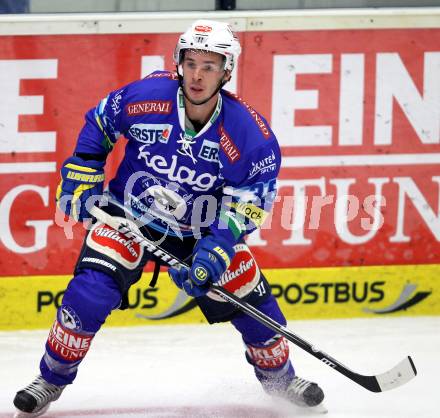 EBEL. Eishockey Bundesligal. EC VSV gegen HDD TELEMACH Olimpija Ljubljana. Marco Pewal (VSV). Villach, am 21.9.2012.
Foto: Kuess 


---
pressefotos, pressefotografie, kuess, qs, qspictures, sport, bild, bilder, bilddatenbank