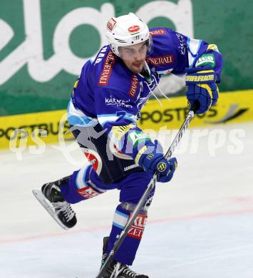 EBEL. Eishockey Bundesligal. EC VSV gegen KHL Medvescak Zagreb. Klemen Pretnar (VSV). Villach, am 23.9.2012.
Foto: Kuess 


---
pressefotos, pressefotografie, kuess, qs, qspictures, sport, bild, bilder, bilddatenbank