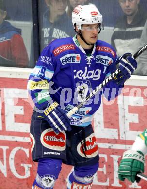 EBEL. Eishockey Bundesligal. EC VSV gegen HDD TELEMACH Olimpija Ljubljana. Stefan Bacher (VSV). Villach, am 21.9.2012.
Foto: Kuess 


---
pressefotos, pressefotografie, kuess, qs, qspictures, sport, bild, bilder, bilddatenbank