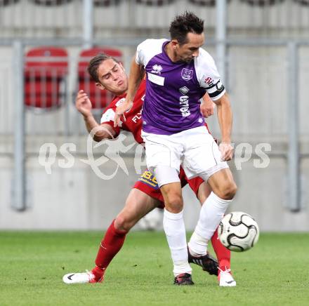 Fussball OEFB Cup. SK Austria Klagenfurt gegen FC Admira Wacker Moedling. Matthias Dollinger (Austria), Benjamin Freudenthaler (Admira). Klagenfurt, am 25.9.2012.
Foto: Kuess
---
pressefotos, pressefotografie, kuess, qs, qspictures, sport, bild, bilder, bilddatenbank