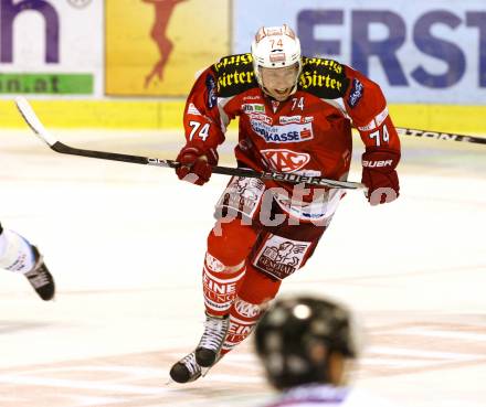 EBEL. Eishockey Bundesliga. EC KAC gegen SAPA Fehervar AV19.  Jamie Lundmark (KAC). Klagenfurt, am 28.9.2012.
Foto: Kuess 


---
pressefotos, pressefotografie, kuess, qs, qspictures, sport, bild, bilder, bilddatenbank