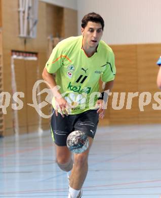 Handball Bundesliga. HC Kelag Kaernten gegn HC ece bulls Bruck. Markus Goeschl (HCK). Viktring, am 29.9.2012.
Foto: Kuess
---
pressefotos, pressefotografie, kuess, qs, qspictures, sport, bild, bilder, bilddatenbank