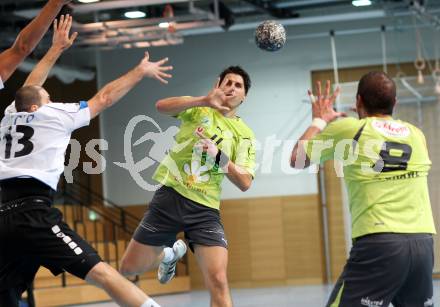 Handball Bundesliga. HC Kelag Kaernten gegn HC ece bulls Bruck. Markus Goeschl (HCK). Viktring, am 29.9.2012.
Foto: Kuess
---
pressefotos, pressefotografie, kuess, qs, qspictures, sport, bild, bilder, bilddatenbank