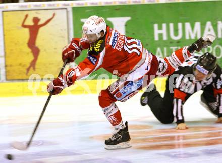 EBEL. Eishockey Bundesliga. EC KAC gegen UPC Vienna Capitals. Tyler Scofield  (KAC). Klagenfurt, am 30.9.2012.
Foto: Kuess 


---
pressefotos, pressefotografie, kuess, qs, qspictures, sport, bild, bilder, bilddatenbank