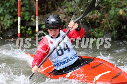 Wildwassersport. Alpe Adria Kanu Slalom Gurk 2012.  Mario Leitner (KC Glanegg). Klagenfurt, Gurkerbruecke, am 30.9.2012.
Foto: Kuess
---
pressefotos, pressefotografie, kuess, qs, qspictures, sport, bild, bilder, bilddatenbank