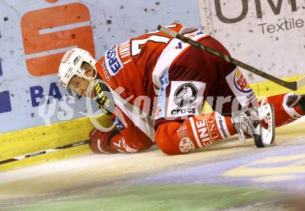 EBEL. Eishockey Bundesliga. EC KAC gegen UPC Vienna Capitals.  Jamie Lundmark (KAC). Klagenfurt, am 30.9.2012.
Foto: Kuess 


---
pressefotos, pressefotografie, kuess, qs, qspictures, sport, bild, bilder, bilddatenbank