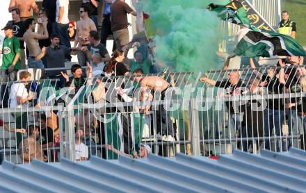 Fussball. Bundesliga. RZ Pellets WAC gegen SV Josko Ried. Fans. Wolfsberg, 6.10.2012.
Foto: Kuess

---
pressefotos, pressefotografie, kuess, qs, qspictures, sport, bild, bilder, bilddatenbank