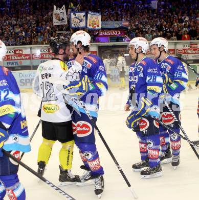 EBEL. Eishockey Bundesligal. EC VSV gegen Dornbirner Eishockey Club.  Michael Grabner, Nikolas Petrik (VSV). Villach, am 7.10.2012.
Foto: Kuess 


---
pressefotos, pressefotografie, kuess, qs, qspictures, sport, bild, bilder, bilddatenbank