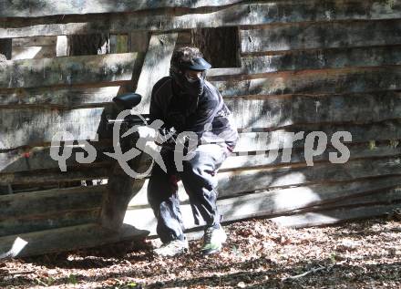 Eishockey Bundesliga. Sommertraining. Teambuilding KAC. Paintball. Schreckendorf, am 25.8.2012.
Foto: Kuess
---
pressefotos, pressefotografie, kuess, qs, qspictures, sport, bild, bilder, bilddatenbank