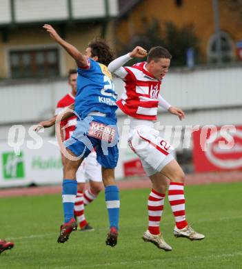 Fussball. Regionallliga. VSV gegen GAK. Kirisits Michael (K) (VSV), Radakovics Sebastian (GAK). Villach, 13.10.2012.
Foto: Kuess
---
pressefotos, pressefotografie, kuess, qs, qspictures, sport, bild, bilder, bilddatenbank