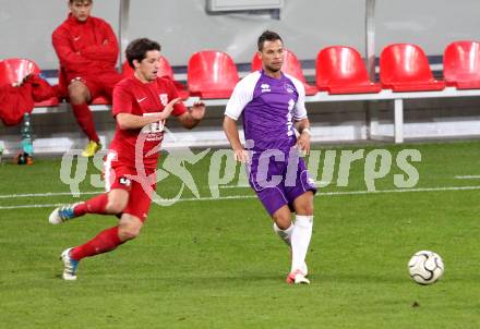 Fussball SK Austria Klagenfurt gegen St. Florian. Marco Sahanek (Klagenfurt), Klagenfurt, 13.10.2012.
Foto: Kuess
---
pressefotos, pressefotografie, kuess, qs, qspictures, sport, bild, bilder, bilddatenbank