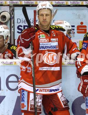 EBEL. Eishockey Bundesliga. EC KAC gegen VSV. Johannes Kirisits  (KAC). Klagenfurt, am 14.10.2012.
Foto: Kuess 


---
pressefotos, pressefotografie, kuess, qs, qspictures, sport, bild, bilder, bilddatenbank