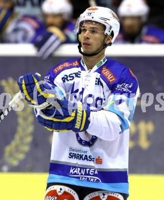 EBEL. Eishockey Bundesliga. EC KAC gegen VSV. Marco Pewal (VSV). Klagenfurt, am 14.10.2012.
Foto: Kuess 


---
pressefotos, pressefotografie, kuess, qs, qspictures, sport, bild, bilder, bilddatenbank