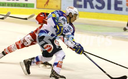 EBEL. Eishockey Bundesliga. EC KAC gegen VSV. Marius Goehringer (VSV). Klagenfurt, am 14.10.2012.
Foto: Kuess 


---
pressefotos, pressefotografie, kuess, qs, qspictures, sport, bild, bilder, bilddatenbank