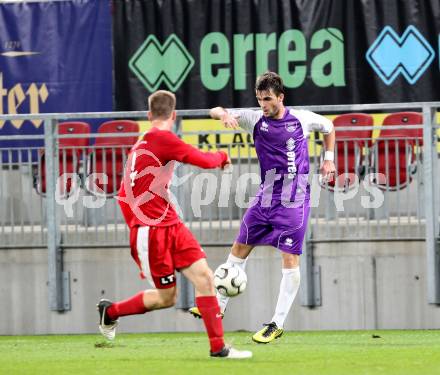 Fussball SK Austria Klagenfurt gegen St. Florian. Alexander Percher (Klagenfurt). Klagenfurt, 13.10.2012.
Foto: Kuess
---
pressefotos, pressefotografie, kuess, qs, qspictures, sport, bild, bilder, bilddatenbank