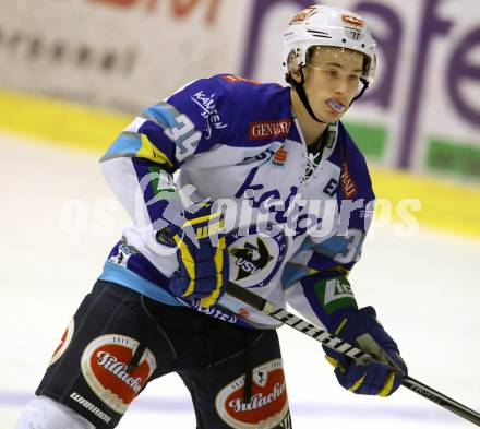 EBEL. Eishockey Bundesliga. EC KAC gegen VSV. Patrick Platzer  (VSV). Klagenfurt, am 14.10.2012.
Foto: Kuess 


---
pressefotos, pressefotografie, kuess, qs, qspictures, sport, bild, bilder, bilddatenbank