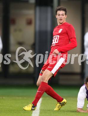 Fussball SK Austria Klagenfurt gegen St. Florian. Babler Max (St. Florian), Klagenfurt, 13.10.2012.
Foto: Kuess
---
pressefotos, pressefotografie, kuess, qs, qspictures, sport, bild, bilder, bilddatenbank