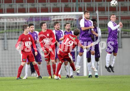 Fussball SK Austria Klagenfurt gegen St. Florian. Freistoss. Mauer. Siegfried Rasswalder, Grega Triplat, Marc Sand, Boris Huettenbrenner, Eric Akoto, Christoph Mattes.(Klagenfurt). Klagenfurt, 13.10.2012.
Foto: Kuess
---
pressefotos, pressefotografie, kuess, qs, qspictures, sport, bild, bilder, bilddatenbank