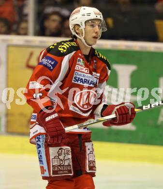 EBEL. Eishockey Bundesliga. EC KAC gegen VSV.  Patrick Harand (KAC). Klagenfurt, am 14.10.2012.
Foto: Kuess 


---
pressefotos, pressefotografie, kuess, qs, qspictures, sport, bild, bilder, bilddatenbank