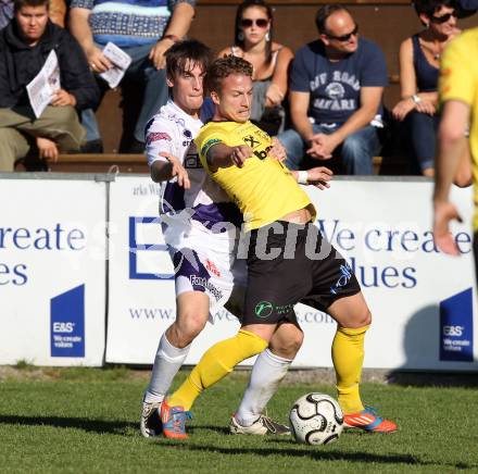 Fussball. Regionallliga. SAK gegen Allerheiligen. Lenosek Martin (SAK), Kulnik Michael (Allerheiligen). Klagenfurt, 20.10.2012.
Foto: Kuess
---
pressefotos, pressefotografie, kuess, qs, qspictures, sport, bild, bilder, bilddatenbank