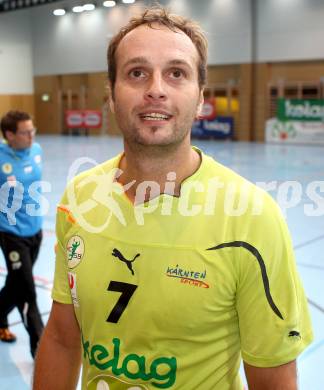 Handball Bundesliga. HC Kelag Kaernten gegen UHC Erste Bank Hollabrunn.  Bostjan Hribar (HCK). Klagenfurt, am 20.10.2012.
Foto: Kuess
---
pressefotos, pressefotografie, kuess, qs, qspictures, sport, bild, bilder, bilddatenbank