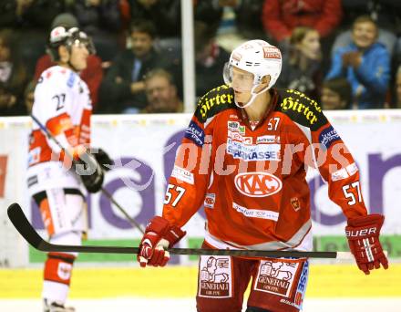 EBEL. Eishockey Bundesliga. EC KAC gegen HC TWK Innsbruck "Die Haie".   Tyler Myers (KAC). Klagenfurt, am 21.10.2012.
Foto: Kuess 


---
pressefotos, pressefotografie, kuess, qs, qspictures, sport, bild, bilder, bilddatenbank