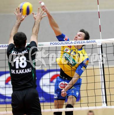 Volleyball. MEVZA. SK Aich/Dob gegen Kakanj. Wlodarczyk Wojciech	 (Aich/Dob). Bleiburg, 24.10.2012.
Foto: Kuess
---
pressefotos, pressefotografie, kuess, qs, qspictures, sport, bild, bilder, bilddatenbank