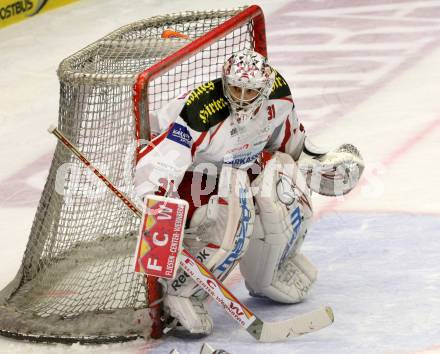 EBEL. Eishockey Bundesliga. EC VSV gegen KAC. Andy Chiodo (KAC). Villach, am 26.10.2012.
Foto: Kuess 


---
pressefotos, pressefotografie, kuess, qs, qspictures, sport, bild, bilder, bilddatenbank