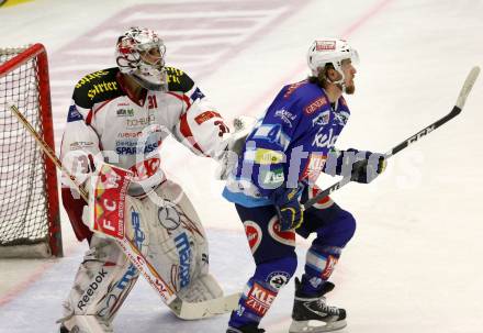 EBEL. Eishockey Bundesligal. EC VSV gegen KAC.. Michael Grabner, (VSV), Andy Chiodo (KAC). Villach, am 26.10.2012.
Foto: Kuess 


---
pressefotos, pressefotografie, kuess, qs, qspictures, sport, bild, bilder, bilddatenbank