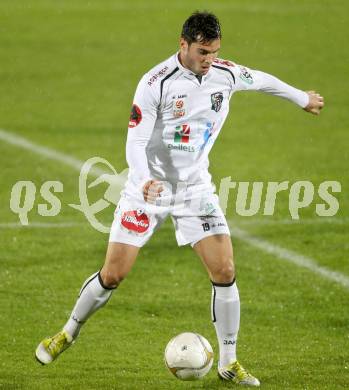 Fussball. Bundesliga. RZ Pellets WAC gegen SK Puntigamer Sturm Graz.  Roland Putsche (WAC). Wolfsberg, 27.10.2012.
Foto: Kuess

---
pressefotos, pressefotografie, kuess, qs, qspictures, sport, bild, bilder, bilddatenbank