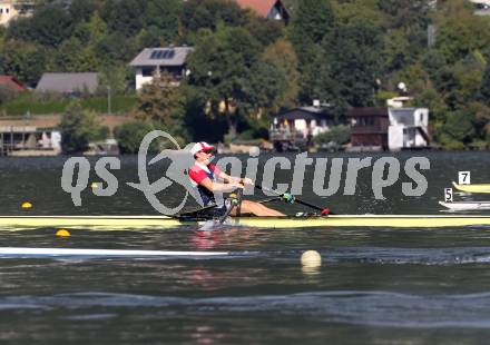 Rudern. Oesterreichische Meisterschaft. Florian Berg. Ossiacher See, am 22.9.2012.
Foto: Kuess
---
pressefotos, pressefotografie, kuess, qs, qspictures, sport, bild, bilder, bilddatenbank