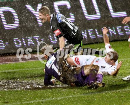 Fussball. Bundesliga. RZ Pellets WAC gegen SK Puntigamer Sturm Graz.  Torjubel Florian Kainz  (Graz). Wolfsberg, 27.10.2012.
Foto: Kuess

---
pressefotos, pressefotografie, kuess, qs, qspictures, sport, bild, bilder, bilddatenbank