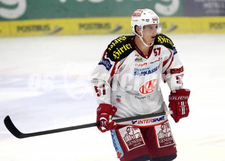 EBEL. Eishockey Bundesliga. EC VSV gegen KAC. Tyler Myers (KAC). Villach, am 26.10.2012.
Foto: Kuess 


---
pressefotos, pressefotografie, kuess, qs, qspictures, sport, bild, bilder, bilddatenbank