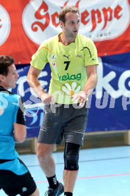 Handball Bundesliga. HC Kelag Kaernten gegen UHC Erste Bank Hollabrunn.  Bostjan Hribar (HCK). Klagenfurt, am 20.10.2012.
Foto: Kuess
---
pressefotos, pressefotografie, kuess, qs, qspictures, sport, bild, bilder, bilddatenbank