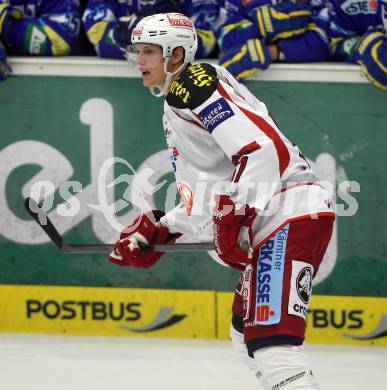 EBEL. Eishockey Bundesliga. EC VSV gegen KAC. Tyler Myers (KAC). Villach, am 26.10.2012.
Foto: Kuess 


---
pressefotos, pressefotografie, kuess, qs, qspictures, sport, bild, bilder, bilddatenbank