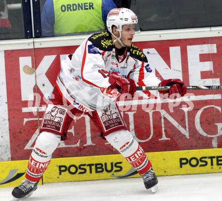 EBEL. Eishockey Bundesliga. EC VSV gegen KAC. Stephan Geier (KAC). Villach, am 26.10.2012.
Foto: Kuess 


---
pressefotos, pressefotografie, kuess, qs, qspictures, sport, bild, bilder, bilddatenbank