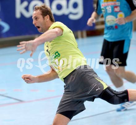 Handball Bundesliga. HC Kelag Kaernten gegen UHC Erste Bank Hollabrunn.  Bostjan Hribar (HCK). Klagenfurt, am 20.10.2012.
Foto: Kuess
---
pressefotos, pressefotografie, kuess, qs, qspictures, sport, bild, bilder, bilddatenbank