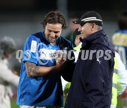 Fussball Regionalliga. VSV gegen Pasching. Michael Kirisits, Co-Trainer Zeljko Caculovic (VSV). Villach, am 25.10.2012.
Foto: kuess
---
pressefotos, pressefotografie, kuess, qs, qspictures, sport, bild, bilder, bilddatenbank