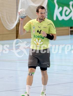 Handball Bundesliga. HC Kelag Kaernten gegen UHC Erste Bank Hollabrunn.  Patrick Jochum (HCK). Klagenfurt, am 20.10.2012.
Foto: Kuess
---
pressefotos, pressefotografie, kuess, qs, qspictures, sport, bild, bilder, bilddatenbank