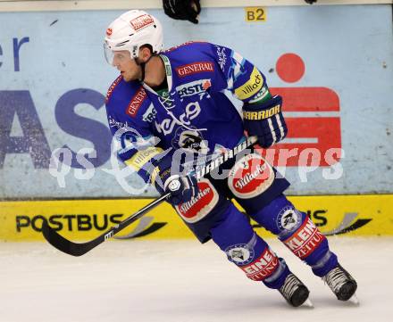 EBEL. Eishockey Bundesligal. EC VSV gegen EHC LIWEST Linz. John Hughes (VSV). Villach, am 21.10.2012.
Foto: Kuess 


---
pressefotos, pressefotografie, kuess, qs, qspictures, sport, bild, bilder, bilddatenbank