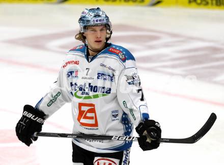 EBEL. Eishockey Bundesligal. EC VSV gegen EHC LIWEST Linz. Brian Lebler (Linz). Villach, am 21.10.2012.
Foto: Kuess 


---
pressefotos, pressefotografie, kuess, qs, qspictures, sport, bild, bilder, bilddatenbank