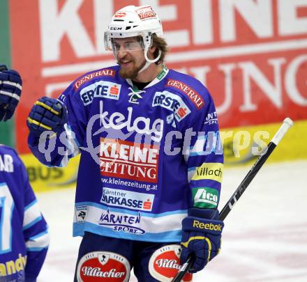 EBEL. Eishockey Bundesliga. EC VSV gegen HC TWK Innsbruck "Die Haie".  Torjubel Michael Grabner (VSV). Villach, am 30.10.2012.
Foto: Kuess 


---
pressefotos, pressefotografie, kuess, qs, qspictures, sport, bild, bilder, bilddatenbank