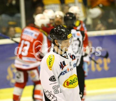 EBEL. Eishockey Bundesliga. EC KAC gegen Dornbirner Eishockey Club.   Michael Henrich (Dornbirn). Klagenfurt, am 30.10.2012.
Foto: Kuess 


---
pressefotos, pressefotografie, kuess, qs, qspictures, sport, bild, bilder, bilddatenbank