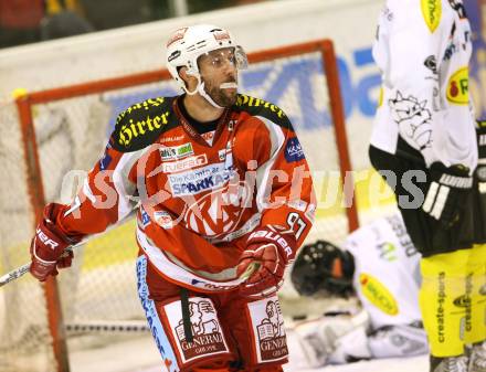 EBEL. Eishockey Bundesliga. EC KAC gegen Dornbirner Eishockey Club.   Torjubel Sam Gagner (KAC). Klagenfurt, am 30.10.2012.
Foto: Kuess 


---
pressefotos, pressefotografie, kuess, qs, qspictures, sport, bild, bilder, bilddatenbank